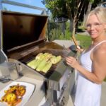 Jennie Garth Instagram - I’m not usually the bbq’er 🇺🇸 *also, apparently I shouldn’t be allowed near the knives…🩹😲 I hope you all had a safe and happy 4th XO JG #fourthofjuly #bbq #july4th #ouch