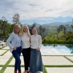Jennie Garth Instagram - Lady luncheons are the best! Especially with women like these. Beautiful, strong, and boss, we gathered to celebrate @hinesandyoung with @_cherylhines. Such lovely products, you have to smell and try! Thank you @cathy.heller for having us, I’m coming back every Friday for more meditations and nourishments🧘🍇🥰😚Hope that’s not weird 😂 🖤JG Los Angeles, California
