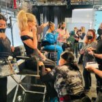 Jennie Garth Instagram - A little #bts on the set of @projectrunwaybravo My girls and I have watched this show since the very beginning so it was super fun to get to be a guest judge for the #90’s episode this All-Star Season. Thank you for having me @bravotv💕 @ninagarcia @elainewelteroth @brandonmaxwell @csiriano you are the true All Stars!🤩❤️ And anytime with you @danielmartin doing my makeup is heaven, I love you! Day 1 makeup by @taylorfitzgerald_ Hair by @valeriethehairstylist 😍 And of course dressed by the one and only @csiriano 💗 New York, New York