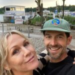 Jennie Garth Instagram – Thank god @dirvla has long arms!  Here are some of our day trip pics from an hour outside Berlin.  I just don’t think he’s an #autobahn kinda guy …. he drives like a grampa and I love it! 
#autobahn #germany #selfies Germany
