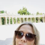 Jennie Garth Instagram – Berlin Day 2 
Dave and I love to travel. It brings us together in a way like none other. We spend the days wandering. No plan. No distractions. No expectations. No one I’d rather get lost with than you babe❤️. 1) I live for lakes  2) I googled ‘places to eat on a lake’ which led us to a deserted dock with a rusty bell hanging in a tree. I clanged it of course. This boat came for us, and we just got on it! 3) Dave ate some meat things on a private island. I ate some non-meat things. 4) We took the boat back to shore. 5) We have an extensive collection of long arm selfies from wherever we end up. 6) Porsche in Berlin.  7) Quiet lake side moments like this are good for the soul. 8) The deserted dock. 9) German architecture is gorgeous. 10) Hours of drives like this…no idea where we are headed next! 
#travel #love Germany