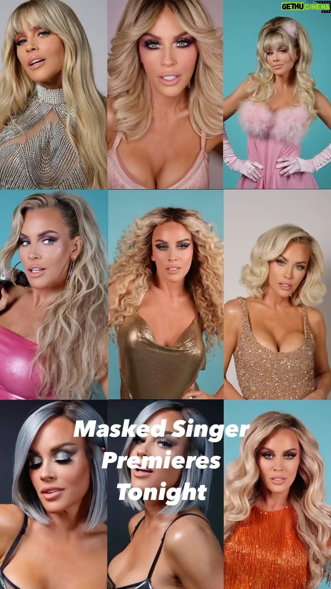 Jenny McCarthy-Wahlberg Instagram - Tune in soon for season 9 premiere of @maskedsingerfox 💃 #makeup #hair #makeupartist #makeupideas #hairstyles #gloss #lipgloss