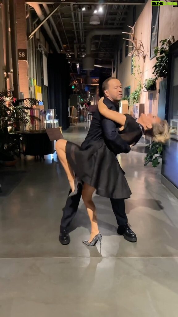 Jenny McCarthy-Wahlberg Instagram - I heard people talk about trying to find heaven on earth. No doubt I have found it. Donnie you are not just my love, you are the melody to my life”s song. Happy Valentine’s Day to my one and only. I adore you. ❤️ #happyvalentinesday #love #soulmates #dance #romantic