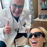 Jenny McCarthy-Wahlberg Instagram - When you start loving going to the dentist means you found the best dentist. @drdeanlodding 🦷😁❤️ #teeth #dentist #stcharlesil #elgin #smile #teethcleaning #teethwhitening