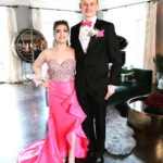 Jenny McCarthy-Wahlberg Instagram - #prom 2022 @evanjasher and @natalie_isabella20 looking gorgeous! 💕
