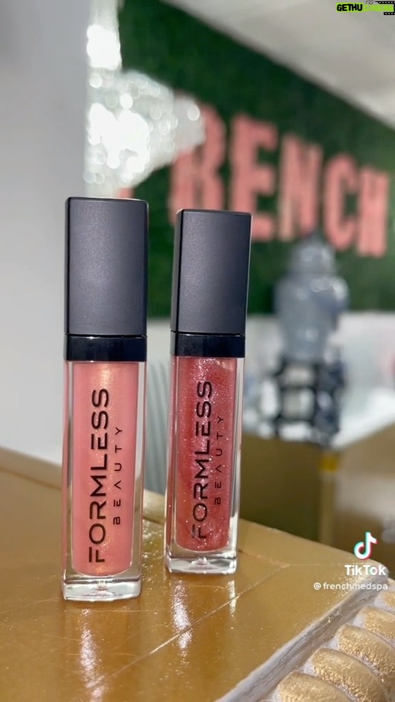 Jenny McCarthy-Wahlberg Instagram - Love that @french.medspa.stcharles sells @formlessbeautybyjenny AND let’s me work there part time. They really are the best. If you’re not local, head to bio for link to grab some gorgeous #lipgloss #vegan #makeup #makeuptutorial #makeupartist #crueltyfreebeauty #madeinusa