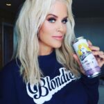 Jenny McCarthy-Wahlberg Instagram - Happy #NYE everyone! Hope you pick up or drinking some @blondiesbyjenny tonight. Cheers! Much love to you all. ❤️🍸LINKinBIO to order online. @riteaid #california #spikedcocktail #hardseltzer