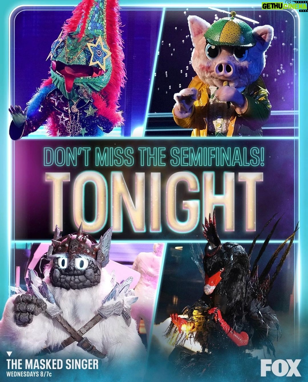 Jenny McCarthy-Wahlberg Instagram - TONIGHT 🎉 Are you excited for the semifinals? @maskedsingerfox #TheMaskedSinger