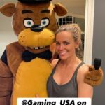 Jenny McCarthy-Wahlberg Instagram - So proud of my son @evanjasher I’d sew him up anything he wants. If you have kids that love video games and #Cosplay please have them subscribe to his YouTube channel @gaming_USA. He’s doing great stuff. ❤️ #cosplay #FNAF #cosplaying #cosplayer