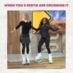 Jenny McCarthy-Wahlberg Instagram - Hi bestie! 👯‍♀️🦘🫶 @jennymccarthy #sherri #sherrishowtv #besttimeindaytime Sherri