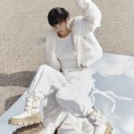 Jeon So-yeon Instagram – @ugg @ugg_korea 🤎💙🤍