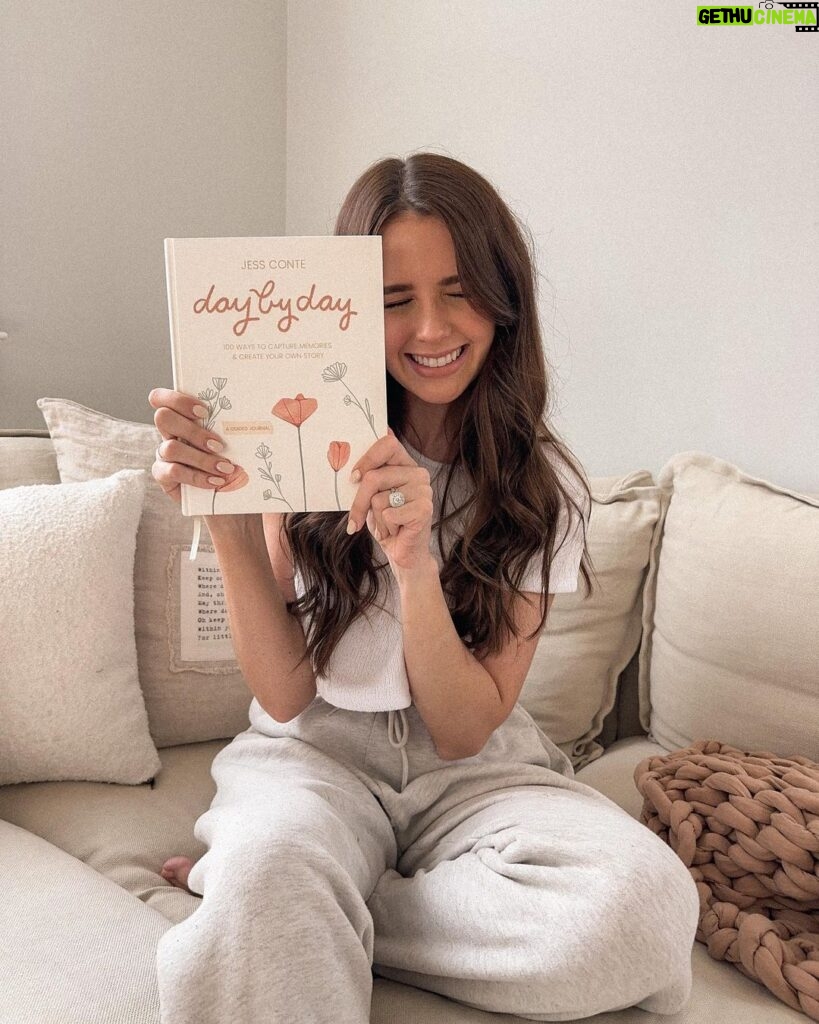Jess Conte Instagram - the past few weeks —— thank you for all of the support & preorders on my guided journal 🥹 i’m SO excited for you to start filling it out!!! + this time of year is so sweet with a little babe, she makes the most simple things so much fun. she’s truly brought so much joy into our lives 🥲 lastly, gabe’s R2-D2 has become a permanent part of the christmas decor 🫣🤭
