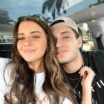 Jess Conte Instagram - apparently the longer you’re with someone the more alike you start to look 👀🤪 do we?