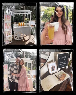 Jess Conte Instagram - my mum & sister put together the sweetest baby shower for me yesterday 🥹💛 i had the best day being surrounded by people i love so so much. this baby girl is so loved already 🥲