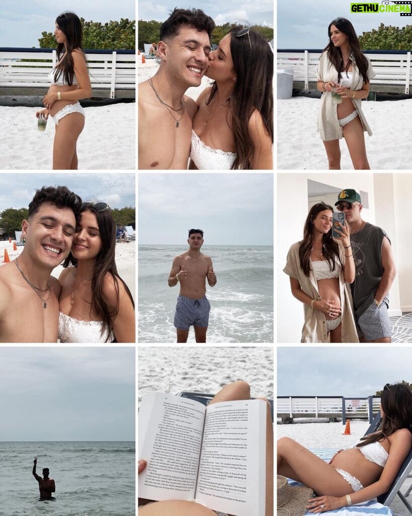 Jess Conte Instagram - perfect little weekend getaway + took the bump to the beach 🤪🌊🌞🌴