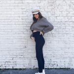 Jess Conte Instagram – we’re officially halfway!! 👶🏼💛
