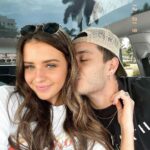 Jess Conte Instagram - apparently the longer you’re with someone the more alike you start to look 👀🤪 do we?