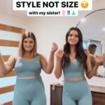 Jess Conte Instagram – we loveee these #stylenotsize videos and wanted to make our own 🥰 ft. my sister @sezzybauer! 

outfit 1: @staxofficial_ 
outfit 2: @staxofficial_ 
outfit 3: @petalandpup 
outfit 4: @princesspollyboutique 
outfit 5: @petalandpup 
outfit 6: @whitefoxboutique 
💛