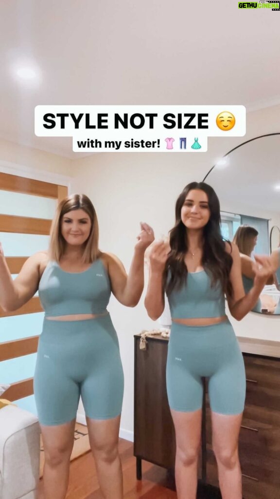Jess Conte Instagram - we loveee these #stylenotsize videos and wanted to make our own 🥰 ft. my sister @sezzybauer! outfit 1: @staxofficial_ outfit 2: @staxofficial_ outfit 3: @petalandpup outfit 4: @princesspollyboutique outfit 5: @petalandpup outfit 6: @whitefoxboutique 💛