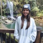 Jess Conte Instagram – the end of our trip has come up so quickly so we wanted to explore a little while we had the chance ☺️🏞 Curtis Falls, Mt Tamborine