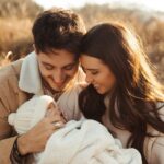 Jess Conte Instagram - took our first family christmas photos 🥹