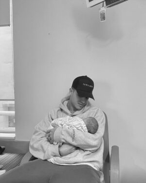 Jess Conte Instagram - happy birthday to our little makaiah lou 🤍 this year has been full of so much joy, laughter and an unexplainable type of love. we are beyond blessed. 🎈