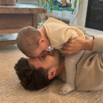 Jess Conte Instagram – out of all the things you’re good at, being makaiah’s dad is my favourite 🥹 love you @gabrielconte 🩷