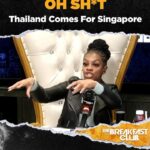 Jess Hilarious Instagram - WOAH 🫨 SINGAPORE ATE but THAILAND PRESSED UP Listen & Let’s Discuss ⬇️ #Jesswiththemess on @breakfastclubam New York, New York