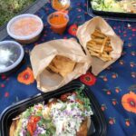 Jessica Barden Instagram - Hi just letting you know that @marvin_af have the best tacos and fries on their marvito lunch menu and I have no idea why it’s taken me this long to have their fish tacos. Stunning.