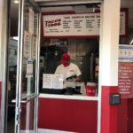 Jessica Barden Instagram - Today I am going to feature @tacos1986la a Tijuana style taco joint that I love! We went to the one on Beverly blvd but they are also downtown (delivery only) and in Westwood. I got the mushroom tacos, people who eat meat shouldn’t feel like they are missing out if you get these. @bill_addison put it best when he said they look like coiled snails but they taste like heaven and I like snails anyway 🇫🇷. They also have amazing quesadillas, steak and pork tacos. This place is wonderful and the tacos are small so you can knock down several a meal or honestly use as a midday pandemic meltdown snack to bolster spirits. 🤘🏼 the ratios and textures in these tacos are superior and if anyone else is in to ratios when it comes to sandwiches, tacos, wraps, I feel I have to tell you this place will make you feel seen. Call them direct to order or on @caviar @grubhub all of the usual delivery apps. This place was also extremely strict on only one customer at a time allowed inside 👏🏼 Tacos 1986
