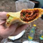 Jessica Barden Instagram - Today I am going to feature @tacos1986la a Tijuana style taco joint that I love! We went to the one on Beverly blvd but they are also downtown (delivery only) and in Westwood. I got the mushroom tacos, people who eat meat shouldn’t feel like they are missing out if you get these. @bill_addison put it best when he said they look like coiled snails but they taste like heaven and I like snails anyway 🇫🇷. They also have amazing quesadillas, steak and pork tacos. This place is wonderful and the tacos are small so you can knock down several a meal or honestly use as a midday pandemic meltdown snack to bolster spirits. 🤘🏼 the ratios and textures in these tacos are superior and if anyone else is in to ratios when it comes to sandwiches, tacos, wraps, I feel I have to tell you this place will make you feel seen. Call them direct to order or on @caviar @grubhub all of the usual delivery apps. This place was also extremely strict on only one customer at a time allowed inside 👏🏼 Tacos 1986