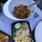 Jessica Barden Instagram - Today I am featuring @jitlada_la Thai restaurant in east Hollywood. This icon pictured here is @jazz_sing her restaurant has been bringing family recipes to the people of Los Angeles for years and years. Gods like Jonathan Gold and Ryan fucking Gosling alike have come here and eaten the pad thai and crying tiger and morning glory salad. We even saw @chefroychoi (more on this legend later in week) waiting in line to support this institution. Today we honor Chef Tui with a burnt mouth and chapped arsehole (if you don’t want the food spicy you gotta tell them because this place is legit) Shout out to @lilyrosenthal for the on point order 🤘🏼more in my stories for what we ordered and links to their menu! All hail Jazz!!! ✨ Jitlada Thai Restaurant