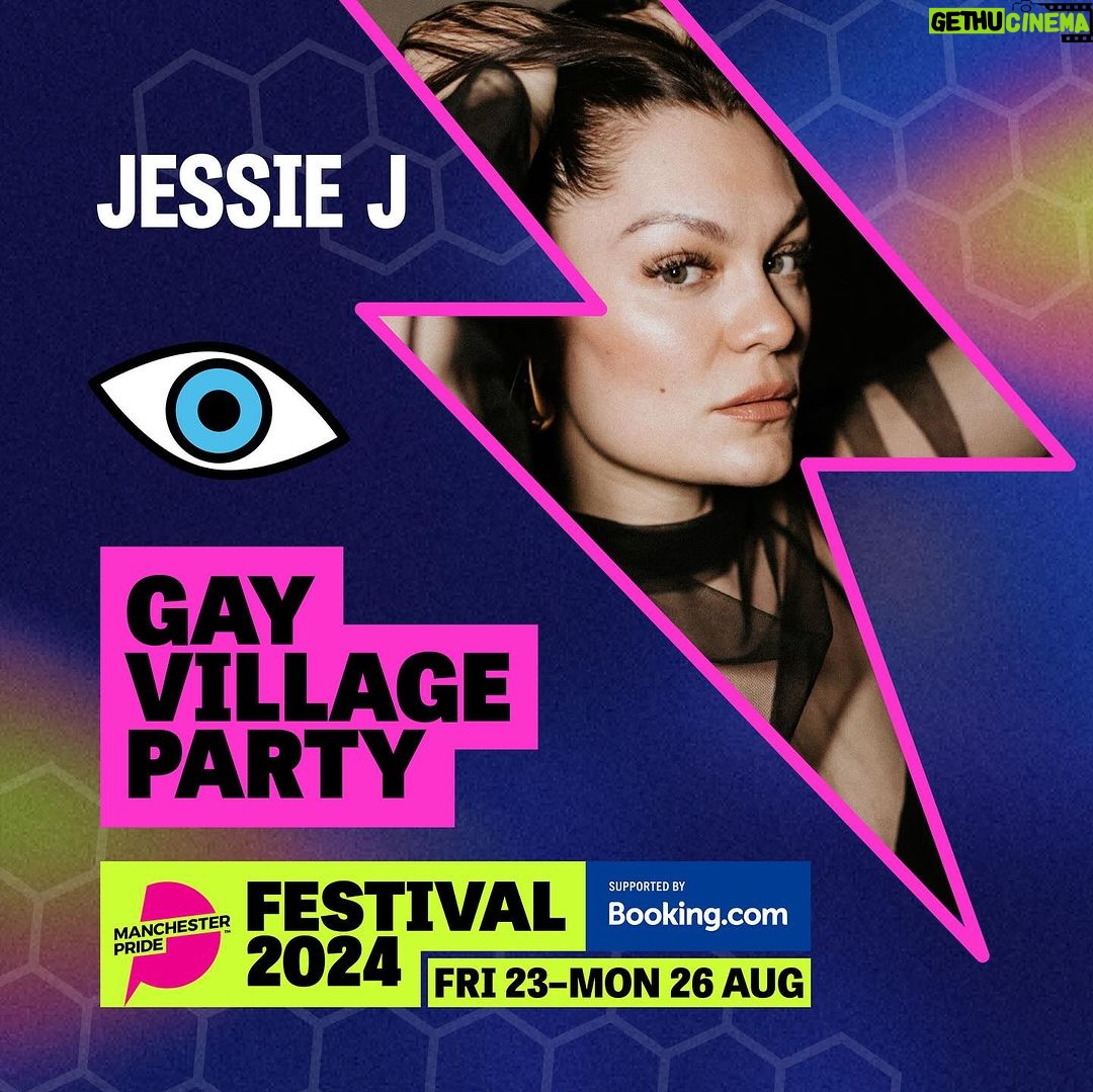 Jessie J Instagram - I LOVE Manchester 🇬🇧🏳️🌈🏳️⚧️🪄 I haven’t done a show there in forever! I can’t WAIT! ☀️ 🎤 Friday 23rd August 🎯