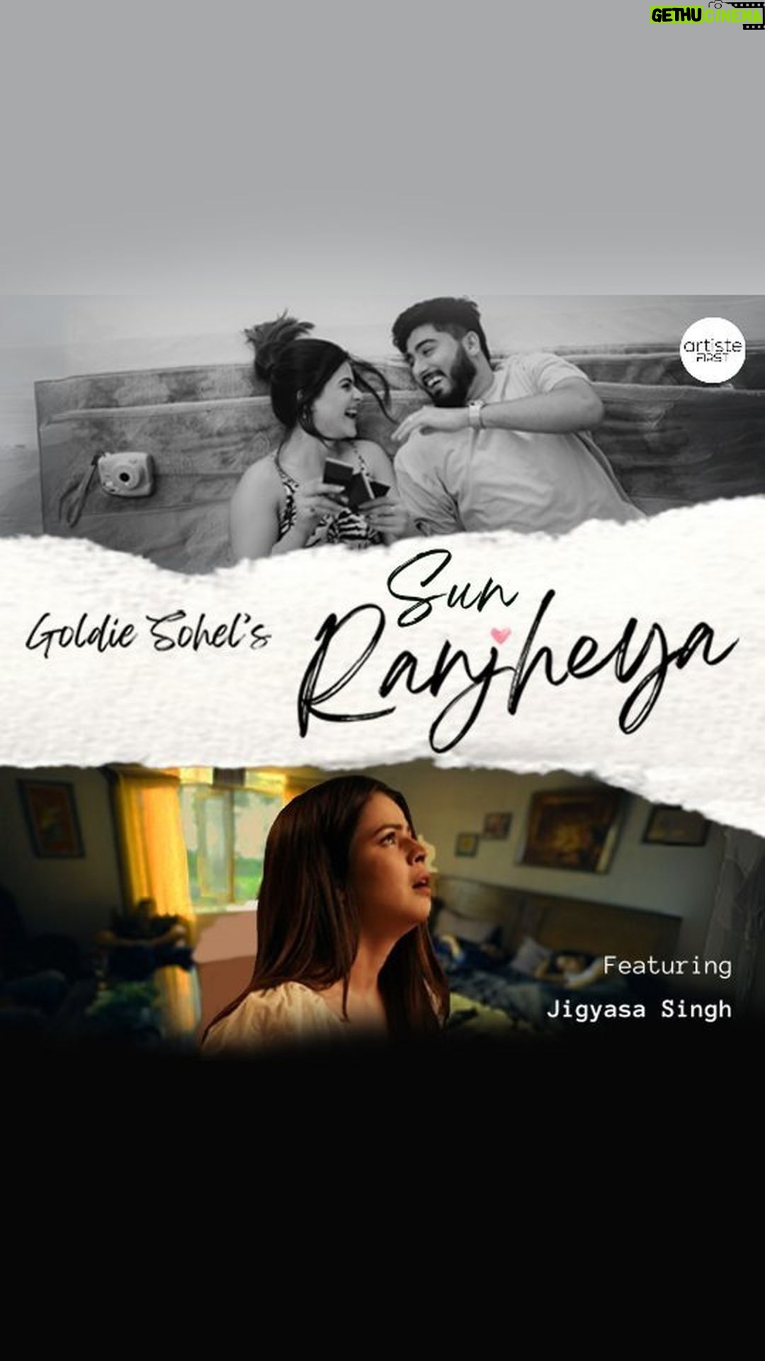 Jigyasa Singh Instagram - Love, Distance, Heartbreak ! #sunranjheya is all about communication in your relationship. So dm this to your loved one and express ! Sun Ranjheya 🌻 @goldiesohel @jigyasa_07 @artistefirst @pratyush_mahamia @manashborthakur5 #artistefirst #lovesong #communicationiskey #relationshipgoals #romanticsong #communicatebetter #goldiesohel #jigyasasingh #valentinesday