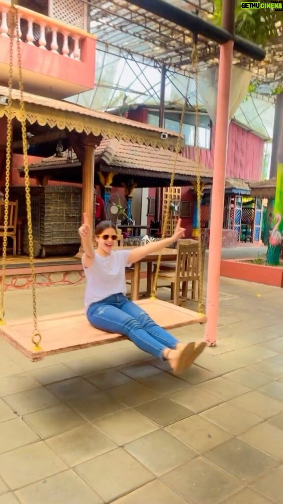 Jigyasa Singh Instagram - Never too old to swing through the air !