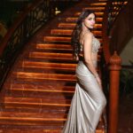 Jiya Shankar Instagram - Yes, and ? ❤️‍🔥 Shot by @akshayrathodphotography Styled by @vailanciaaa Outfit by @kalkifashion Jewelry by @mozaati