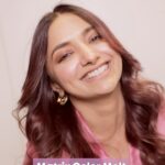 Jiya Shankar Instagram - Get Ready with Me for my best friends wedding💃 I am all set to dazzle in my amazing Cinnamon Spice Melt🎀 . Went with my trusted professionals at Matrix Professional ✨ . Ya’ll can choose from the different hair color melts 💥 Cinnamon, Red, Gold, Mocha, Choco Melt and dazzle the new look! So don’t miss out and head over to a Matrix Salon near you to get your hair colored too!! #Ad @maitrixindia_Inc #DareToMelt #MatrixColorMelt #matrixindia