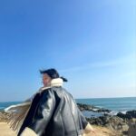 Jo Yu-ri Instagram - 날씨 좋다🐠💙🐟🐳🦋