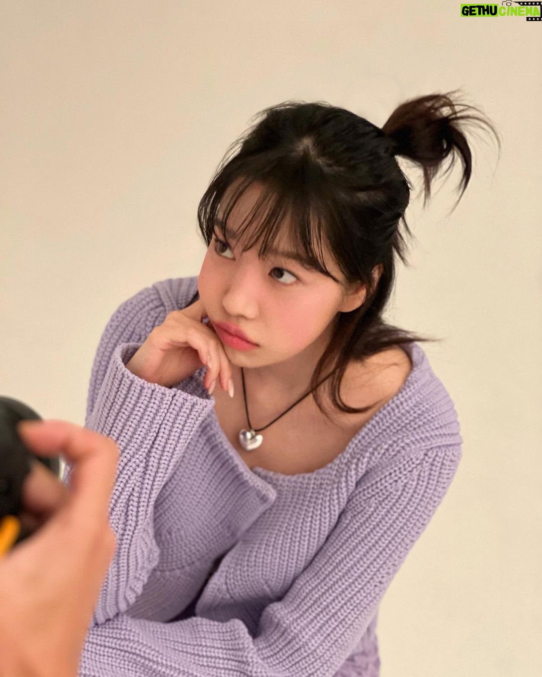 Jo Yu-ri Instagram - 💜💘💟😈 @dazedkorea @vdl_cosmetics