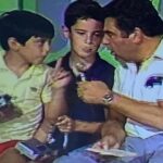 José Miguel Viñuela Instagram - Alguna vez tuvimos 7 años.. Casi cómo mi Diego.. Clan Infantil 1983 con @donfranciscotv cuantos kilos atràs 😂😂 #tvretro #sabadosgigantes #donfrancisco #claninfantil
