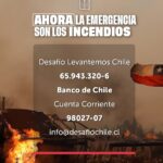 José Miguel Viñuela Instagram - @desafiochile ya está en terreno viendo a las personas más afectadas por los incendios. Si quieren ayudar les dejo los datos para poder colaborar.