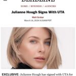 Julianne Hough Instagram - Could not be more thrilled about joining @unitedtalent agency! So many exciting things on the horizon already. Looking forward to sharing more soon… stay tuned 😏