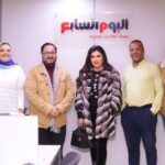 Jumana Murad Instagram - شكرا اليوم السابع على التكريم سعدت بوجودي داخل هذا الصرح الإعلامي الكبير ومع كل الصحفيين المميزين واستمتعت جدا بهذا اللقاء. @youm7
