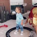 Kamila Tir-Abdelali Instagram - 29 Novembre 2022 🤍 Joyeux anniversaire le coeur de mon coeur 🎂 2 ans déjà mon fils 🙏🏻 Un coeur bleu en commentaire pour Kenano💙