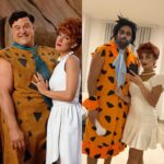 Kamila Tir-Abdelali Instagram - Happy Halloween from the Flintstones family 🎃