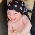 Kamila Tir-Abdelali Instagram – Il a ce petit surnom qui lui va si bien : Happy baby 🤍 Mon rayon de soleil MashaAllah ☀️