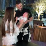 Kamila Tir-Abdelali Instagram - Hier on fêtait les 4 mois de notre fils !!! Il grandit trop vite !!!!! Seni seviyorum Kenan ❤️