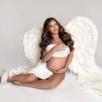 Kamila Tir-Abdelali Instagram – Maman t’attend avec impatience mon petit ange 🤍