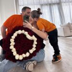 Kamila Tir-Abdelali Instagram - Mes deux amoureux 🌹❤️‍🔥