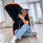 Kamila Tir-Abdelali Instagram - Mes deux amoureux 🌹❤️‍🔥